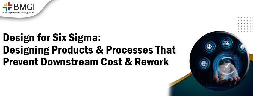 Design for Six Sigma Designing Products and Processes That Prevent Downstream Cost and Rework Banner